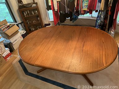 MaxSold Auction: This online auction features NIB die cast collectible vehicles, DVDs, costume jewelry, cameras, calligraphy kit, sewing machine, printers, sofa bed, office supplies, car memorabilia, power & hand tools, hardware, garden tools, bike, art pottery, fishing rods, teak furniture, vintage Frankoma pottery, Belleek, vintage Japanese teapot, soapstone carvings, art glass, giraffe collection, rattan Peacock chair, exercise equipment, vinyl records, stereo components, video game console, desks, teacup/saucer sets, cookie jar, toys, stained glass piece, beauty products, small kitchen appliances, cedar trunk, games, vintage beer keg, and much, much, more!!!