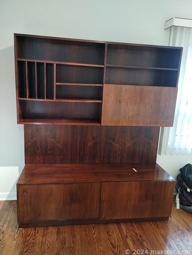 MaxSold Auction: This online auction includes furniture such as a curio cabinet, tables, cantilever chair, MCM rosewood wall unit and others, rugs, linens, Langley ceramic dish set, servingware, small kitchen appliances, Community stainless steel cutlery, coats, accessories, Judaica, vases, Dresden figurine, china, coins, crystals, boxing gloves, digital piano, wall art and more!