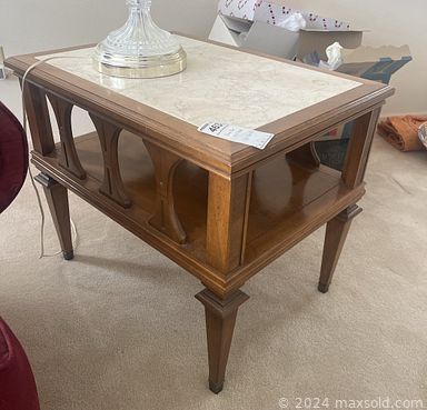 MaxSold Auction: This online auction features vintage Fisher Price toys, vintage Disney collectibles, doll house furniture, Madame Alexander dolls, office supplies, desk, upright freezer, iron beds, antique sewing machine, glass eggs collection, patio furniture, BBQ grill, upright piano, Goebel Hummels, area rug, sleigh bed, costume jewelry, golf clubs, lawnmower, and much more!