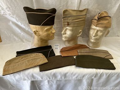 MaxSold Auction: This online auction features military, patches, pins, dog tags, ribbons, & metals, men’s & women’s military caps & hats, vintage lighters, epaulet set, vintage computer, beer taps, collector cards, ephemera, and much more!!