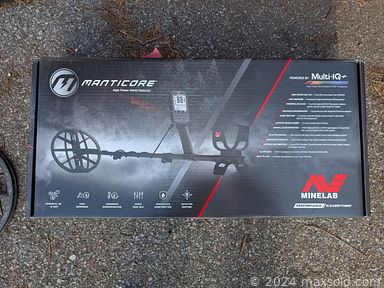 MaxSold Auction: This online auction features metal detectors, metal detectorist coins, commemorative tokens, proof coin sets, banknotes, silver thimbles, sports trading cards, metal detecting shovels, scoops, & headphones, vintage glass ornaments, vintage books, daybed, vintage banks, aquarium, antique bottles, railway lanterns, chest freezer, and much, much, more!!!