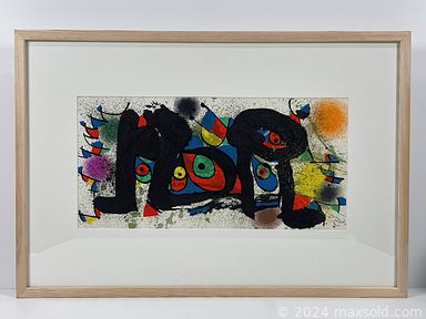 MaxSold Auction: This online auction features Joan MIro lithographys, Tony Onley silkscreen, Alexander Calder lithograph, antique map, special edition medical books, Canadiana books, leatherette classics, Illuminated manuscript books, Toshi Yoshida woodblock print, photography books, and more!!