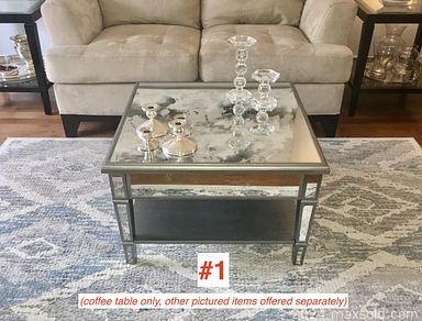 MaxSold Auction: This online auction includes furniture such as bookshelves, desk chair, iron bench, tables, dining table, dining chairs, dropfront desk, suede loveseat, armchair and others, jewelry, accessories, tools, Barbies and other dolls, Christmas decor, posters, photographs, frames, artworks, acoustic guitar, vinyl records, CDs, DVDs, VHS, Beswick and other figures, Royal Worcester, Royal Doulton Bunnykins, Limoges and other china, silverplate, rugs, souvenir spoons, Royal Doulton figures, books and many more!