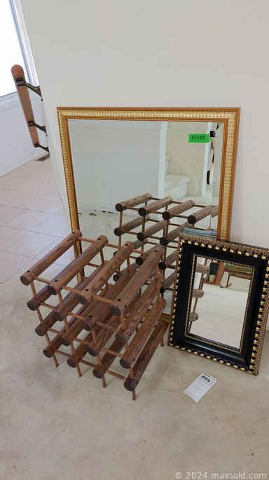 MaxSold Auction: This online auction features various items such as lamps, dresser, pillows, table, books, artwork, lights, monitors, office supplies, computer desk, shredder, chair, jewelry, tv, DVD player, flags, toys, stool, bags, games, frames, vintage phone, tools, kitchenware. Ladders, vases, mugs, platters, baskets, candles, radios, mirrors and much more.