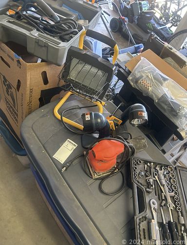 MaxSold Auction: This online auction features power & hand tools, pet products, bikes, golf clubs, fitness gear, games, puzzles, office supplies, craft supplies, wine cabinet, small kitchen appliances, massage chair, monitors, camping gear, scuba gear, toys, games, stamps, women’s clothing, art supplies, children’s instruments, vintage writing desk, yard tools, printers, American dolls & accessories, smoker, snow thrower, power washer, and much, much, more!!!