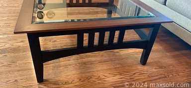 MaxSold Auction: This online auction features stained glass swag lamp, vintage lionel trains, bumper pool table, vintage metal lunch boxes, Raymond Massey lithographs, metal sculpture, art glass, international dolls, jewelry, rhinestone jewelry, beer steins, German wine decanter, small kitchen appliances, CDs, vintage toys, craft supplies, snorkeling & camping gear, collector plates, comics, painting supplies, hand toys, camera and much more!