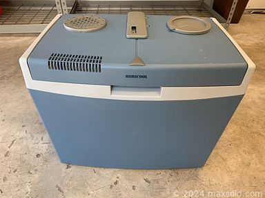 MaxSold Auction: This online auction features small kitchen appliances, loveseat hide-a-bed, vintage desk, Palliser bedroom set, office supplies, patio furniture, exercise equipment, portable AC unit, pressure washer, tiller, power & hand tools, garden tools & pots, electric portable cooler, Lladró figurine and much more!