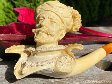 MaxSold Auction: This online auction features art pottery, Art Nouveau Bronze, antique Meerschaum pipe, cranberry glass, art glass, stained glass display, crystal geode spheres, MCM kinetic iron sculpture, antique sterling silver, Kachina doll, coins, antique oil paintings, teak nesting tables, crystal perfume decanter, Sherman jewelry, gemstone jewelry and much more!