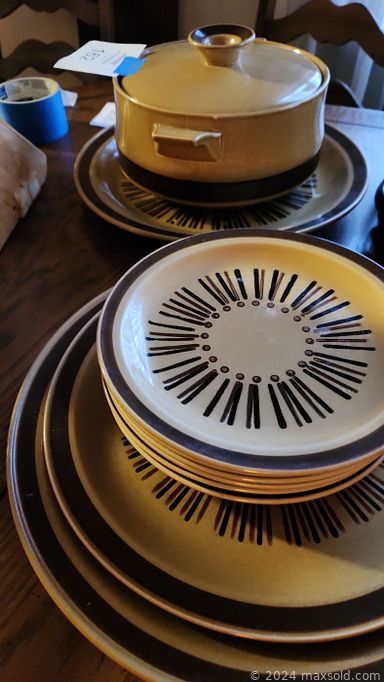 MaxSold Auction: This online auction features patio furniture, standing mirror, garden decorations, refrigerator, roll top desk, antique sugar scuttle, leather chairs, vinyl records, live plants, Jacuzzi hot tub, music jewelry tables, mini-fridges, upright freezer, collectible plate, free-standing bar, workout equipment and much more!