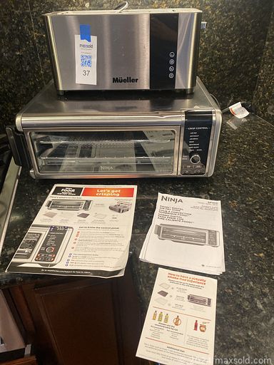 MaxSold Auction: This auction features Dining Room Suite, Crystal, Display Hutch, Stairlift, Artwork, Lamps,  Pots and Pans, Recliner, Nesting Tables, Area Rug, Formalwear, Bedroom Suite, Books, Shelving, Christmas Decor, Luggage, Hats, Office Items  more and much much more!