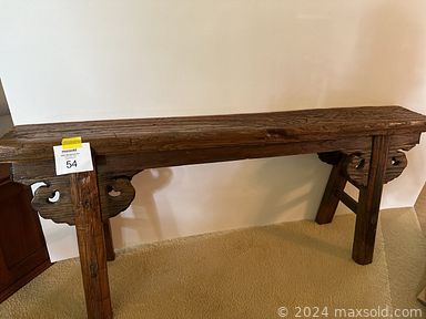 MaxSold Auction: This online auction features Remington sculptures, vintage Asian figurines, pear collection, wood carvings, rocking chairs, Royal Copenhagen figures, Royal Doulton figurines, glass art, Asian screen, Imari dishware, carpet runners, roll-top desk, decorative plates, metal toys, and much more!