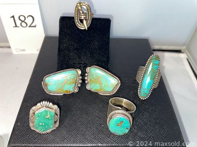 MaxSold Auction: This online auction features coins, jewelry-making & gifting supplies, statement necklaces, anklets, unfinished jewelry pieces, sterling earrings, Navajo sterling jewelry, bolo ties, boulder opal necklaces, costume jewelry, Buddha necklaces, watch, loose gemstones, dangle earrings, Indian style jewelry, and much, much, more!!!