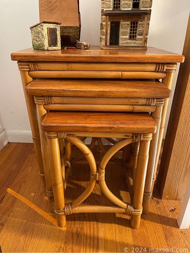 MaxSold Auction: This online auction includes furniture such as storage racks, cabinets, bookshelves, side tables, trunks, vintage vanity and others, kitchenware, linens, wall art, figurines and other decor, dolls, Christmas ornaments and other seasonal decor, vintage cameras, sewing notions, lamps, baskets, miniatures, books, mirrors, coins, stamps, tin toys and many more!