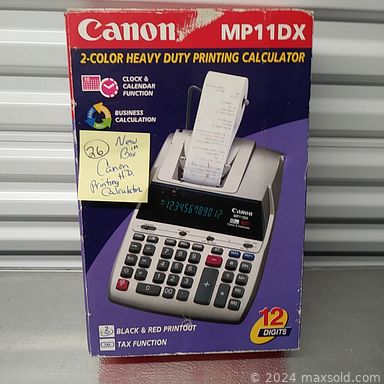 MaxSold Auction: This online auction features puzzles, die-cast vehicles, small kitchen appliances, fitness gear, cameras, TV, area rugs, power tools, DVDs, vintage rattan chair, ceramic heater, comics, and much more!