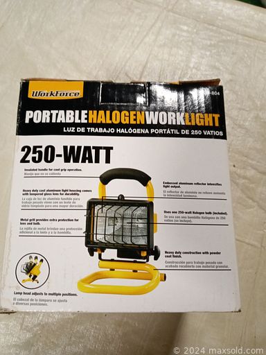 MaxSold Auction: This online auction features items like tools, marking stamp kits, vacuum cleaners, office materials, framed prints, gardening equipment, wicker baskets, portable work lights and much more!