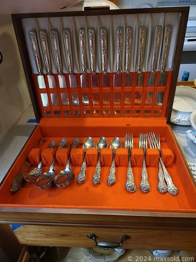 MaxSold Auction: This online auction features furniture such as a china cabinet, upholstered chairs, patio chairs, table, school desk, pool table, ping pong table, Ethan Allen chair, Ellington piano,  filing cabinets, hutch bookcase, maple wood bed, cedar chests, Cushman drawers and others, pool accessories, lamps, Noritake, antique china, floral art, TV, vintage glassware, kitchenware, small kitchen appliances, Royal Keystone typewriter, Ridgeway grandfather clock, seasonal decor, antique clocks, antique Singer sewing machine, vintage toys, tools, Troy Bilt riding mower, Lenox and much more!