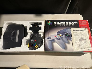 MaxSold Auction: This online auction includes sealed Pokemon battle decks, vintage Disney lobby cards, Nintendo 64 console with box, vinyl records, and much more!