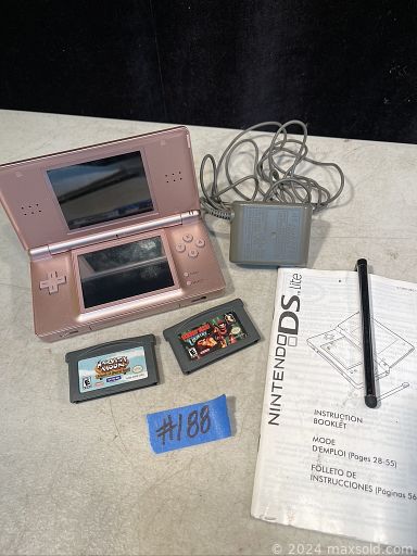 MaxSold Auction: This online auction includes lamps, Agatha Christie, James Patterson and other books, jewelry, clothing, accessories, LED and other candles, Google Nest Mini, NASCAR Jeff Gordon stock car, Sphygmomanometer, Wilton cake decorating kit, baking tools, vintage Coco set, Wedgwood, Dickensville Christmas train, linens, luggage, cleaning toAols, Playstation, Nintendo and PC games, game controllers, Funko Pop figures, board games, Matchbox and other toys, electronics, DVDs, vinyl records, art supplies, end tables and much more!