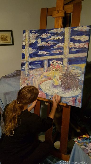 MaxSold Auction: This is an original art auction in support of the Canada-Ukraine Foundation Humanitarian Appeal.  Most of the  works featured were created by Canadian artists currently pursuing an Honours Specialization in Studio Art at Western University in London, Ontario, Canada.   One of these artists is Bridget Puhacz, a Canadian Ukrainian, who  has donated all of her most significant art pieces to date to this auction.  The artists participating in the auction wish to stand with Ukraine and help those who are in the fight of their lives.  Please bid as generously as you can.  100% of the proceeds raised will be donated to The Canada-Ukraine Foundation as Maxsold has waived its fees for this auction.