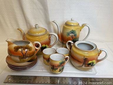 MaxSold Auction: This online auction features collectibles, kitchen appliances, lamps, books, blue vintage ceramic vase, Gibson dinnerware, Noritake, rocking horse, candle holder, fiction novels, fabric, Halloween, bar, baking and sewing accessories. Violin art sculpture, decorative plates, silverware, figurines, antique brass, glassware, CDs, DVDs, Royal Doulton figurines, bear, sunglasses, Ikea frames, poker set and much more!