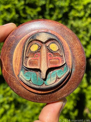 MaxSold Auction: This online auction features vintage sterling silver, soapstone sculpture, Northwest coast carved cedar, serving utensils, Northwest coast sterling silver jewelry, ammonite specimen jewelry,  American indigenous stones, American indigenous jewelry, prints, northwest coast cedar carvings, jade figurine, dancing \"Kachina\" doll, pottery, Bill Reid prints, snow shoes and much more.