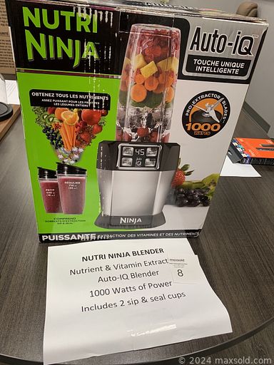 MaxSold Auction: This Charity/Fundraising Online Auction features new beauty care products, NIB small kitchen appliances, new pet products, new Scentsy warmers, new hand tools, NIB fine jewelry, new solar lights, electric recliner, metal art, and much, much, more!!
