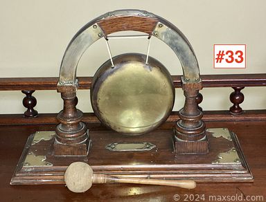 MaxSold Auction: This online auction includes furniture such as a dining table, side tables, oak armchairs and others, busts, wall art, kitchenware, lamps, sterling silver items, rugs, cutlery, Royal Worcester and other china, decorative plates, glassware, trinket boxes, pottery, books, mirror, brassware, copper items, miniatures, decor, opera glasses, antique telescope and many more!n