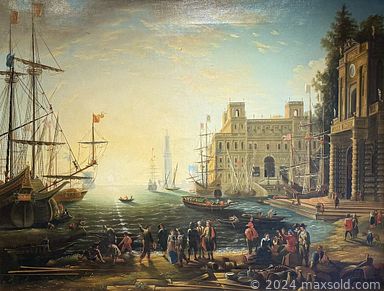 MaxSold Auction: This online auction features original oil paintings, Boulle-style cabinet, decanter set, Tiffany-style lamps, Chinese black lacquer cabinet, starburst mirror, tile art, Kieff bronze statuette, oil lamp, Asian cloisonne pieces, mantel clocks, collectible teapots, bronze figurines, decorative masks, wooden sculptures, Imari plate, art glass, vintage sofa,  Moorcroft lamps, bronze Fu dogs, Asian apothecary chest, snuff bottles, soapstone carvings, Chinese carved armchair, trinket boxes, Swarovski figurines, and much, much, more!!!n