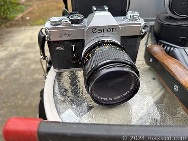 MaxSold Auction: This online auction features pocket & wrist watches, coins, banknotes, Nasa collectibles, stamps, drill, teacup/saucer sets, Jim Shore figure, Lily Pond lamps, small kitchen appliances, costume jewerly, vintage ashtray, nesting bowls, art glass, TV, children’s books, adjustable desk, cameras, binoculars, vintage cameras, hand tools, perfume bottle, puzzles, and much, much, more!!!