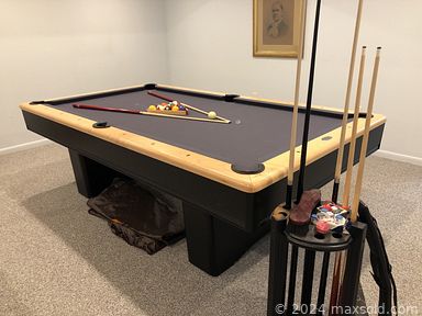 MaxSold Auction: This online auction features dining table & chairs, barware, Ginny dolls, collector plates, fitness gear, desks, golf ball collection, pool table & accessories, power & hand tools, and much more!!