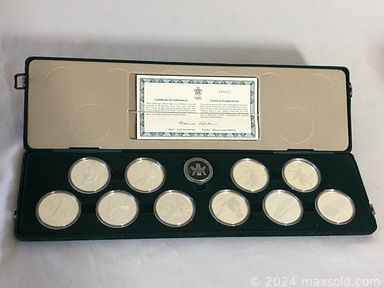 MaxSold Auction: This online auction includes furniture such as file cabinets, bar cart, coffee table, sofa, armchair, Kroehler dresser, credenza and others, rugs, vases, linens, clothing, accessories, tools, hardware, photography items, light fixtures, lamps, pottery, kitchenware, small kitchen appliances, books, luggage, garden supplies, yard tools, copper items, soapstone, Royal Worcester dishes, instruments, power tools, wall art, electronics, vinyl records, dolls and many more!