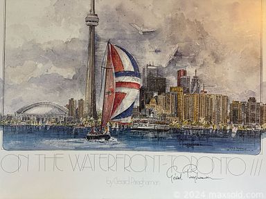 MaxSold Auction: This online auction features Paul Jenkins prints, and Gerard Paraghamian artwork.