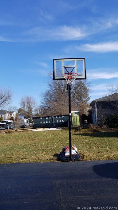 MaxSold Auction: This online auction features 55” Aquos TV, Lifetime basketball hoop, furniture such as entertainment center, dressers, night stands, and wicker chairs, GE refrigerator, lamps, framed wall art, DVD players, yard tools, outdoor grill, CDs, glassware, small kitchen appliances and much more!