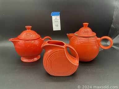 MaxSold Auction: This online auction features Limoges tea set, art glass, Royal Doulton figurine Goebel figurines, Fiestaware, tortoise glass, Fenton glass, Amberine glass, Depression glass, cookie jar, milk glass, S & P shakers, Carnival glass, trivet tiles, German plate collection, Royal Copenhagen plates, vintage children’s books, pressure washer, art pottery, collectible dolls, vintage ladies hats, perfume bottles, and much, much, more!!!