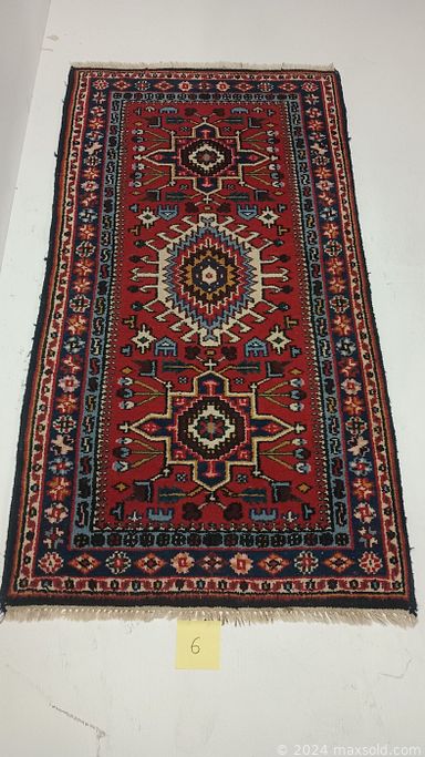 MaxSold Auction: This online auction features Oriental rugs, Indo Serapi rugs, Persian rugs, stained glass ornaments, patio furniture, Creatures of Delight collectibles, costume jewelry, Asian planters, vintage Quimper-style chair, art pottery, transferware, DVDs, and much more!
