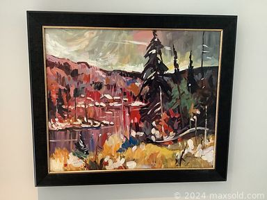 MaxSold Auction: This online auction features curved TV, vintage book, area rug, die-cast vehicles, vintage trains, Tiffany-style lamp, Inuit soapstone carving, New Biomm shoes, electrical supplies and much more!