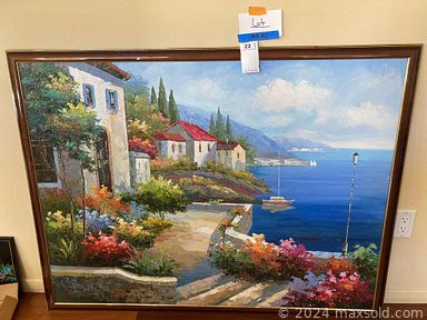 MaxSold Auction: This online auction features Oak dining table, office chairs, Armoire, patio table and chairs, Vintage dinnerware, wooden bowls, Signed Artwork, Air filter and purifier, bikes, treadmill, portable ramp, workbench and much more!