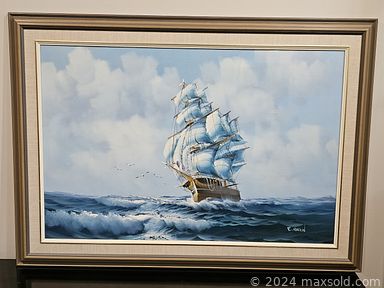 MaxSold Auction: This online auction includes original Eric Waugh paintings, Tom Thompson print and other wall art, Pyrex, kitchenware, small kitchen appliances, MCM Italian wedding blanket, Uranium glass, gas powered chainsaw, DeWalt charger, cordless saw and other tools, Esso gas pump, marbles, fishing lures, art glass, carved decor, vintage VHS, trading cards, ephemera, pottery, vintage wrestling action figures, Nintendo Gamecube and much more!