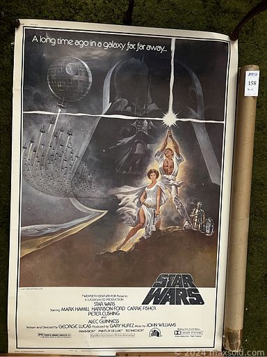 MaxSold Auction: This online auction features Star Wars collectibles, Japanese folding screens, sports pennants, Asian style sideboard, ginger jars, antique mirrors, stained glass window, marble top table, sewing machines, animation cels, collectible spoons, teacup/saucer sets, inlaid chest, cedar chest, area rug, wicker chair, power lift chair, thimble collection, teak dressers, vinyl records, office supplies, Art Deco wardrobe, power tools, sports trading cards, racing collectibles, Disney collectibles, sentry safe, stamps, and much, much, more!!!