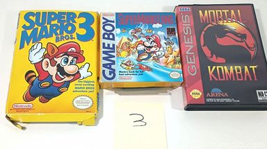 MaxSold Auction: This online auction includes furniture such as a church pew bench, mid century table, cabinets, vintage dresser, Waterford and other vases, original 1990s video games, amber glassware, Japanese lusterware, Copeland, German KPM, John Haviland and other china, flatscreen TVs, rug, Hummels and other decor, wall art, vintage kitchenware, dolls, talking Christmas teddy, cast iron trivets, vintage sewing machine, steins and more!