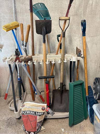 MaxSold Auction: This online auction includes furniture such as storage units, cabinets, sideboard, sofa, dresser, office chair, accent table and others, artworks, clothing, accessories, Rogers Brothers silverware, office items, vases, decor, rugs, Syroco mirror, Melamine dishware, dehumidifier, lamps, NordicTrack upright bike, books, CDs, Blue Mountain pottery, Limoges and other china, vintage binoculars, power washer, auto supplies, hand tools, yard tools and much more!