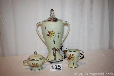 MaxSold Auction: This online auction includes a diamond ring, Sea Eagle inflatable kayak, MCM tray tables, Danbury Mint tea set, servingware, small kitchen appliances, board games, Smith Corona typewriter, Husky stepladder, Kodak brownie camera, Polaroid land cameras, decor, vinyl records, cuckoo clock, artworks, wall art, stoneware, fishing poles, stamps, RIT dye metal cabinet and much more!