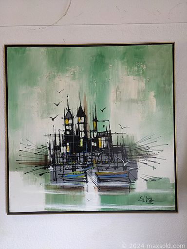 MaxSold Auction: This online auction includes furniture such as a vintage upholstered chair, Mid Century dresser, folding table, bed frames, chairs, wood desk and others, sewing supplies, sewing patterns, wall art, Mid Century decanter, decor, clothing, accessories, shoes, linens and more!