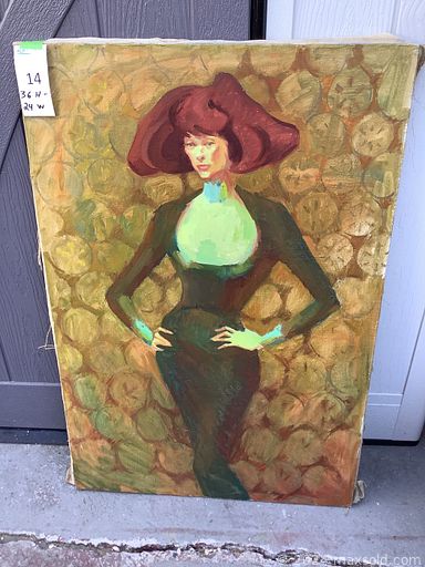 MaxSold Auction: This online auction features art books, Sergei Bongart & Patrica LeGrande paintings on canvas, sterling silver chopsticks, Sergei Bongart art portfolios, Sergei Bongart art students paintings, bar mirror, and much  more!!!