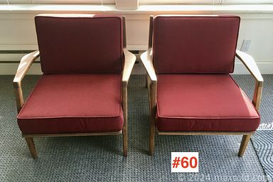 MaxSold Auction: This online auction includes furniture such as an Italian bar cabinet, dining table set, teak chairs, teak sofa, French vanity bench, high-back wing chairs, vintage desk, side tables, Italian marble top side table, wicker armchairs, chest of drawers, vanity table, chairs, queen sized iron bed, oak dresser with mirror and others, Asian teapots, kitchenware, small kitchen appliances, cat and dog floor figurines, vintage Fiestaware, Italian gold leaf mirror, Swedish sterling coffee spoons, linens, costume sketches, wall art, pottery, Persian rugs, vintage lamps, frames, carved duck decoys, cuckoo clock, decor and much more!