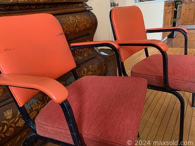 MaxSold Auction: This online auction features art pottery, craft supplies, copper vases, antique tea service, Inuit sculpture, mini glass bottles, vintage buttons, stone sculpture, antique pewter objects, spinning wheel, art glass, sterling silver, wicker chairs, garden planters, oil paintings, and much, much, more!!