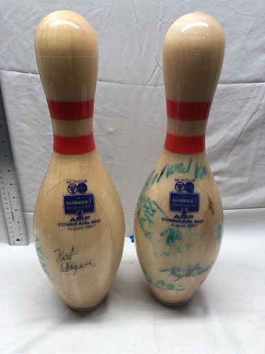 MaxSold Auction: This online auction includes Super Nintendo game cartridges, Playstation games, Barbies, Hockey cards, PC games, electronics, POGS, camera, toys, jewelry, signed bowling pin, table decor, kitchenware, brassware,  Royal Doulton Bunnykins, seasonal decor, Buddha statues, Funko Pops, Bushnell telescope, vintage matches and much more!