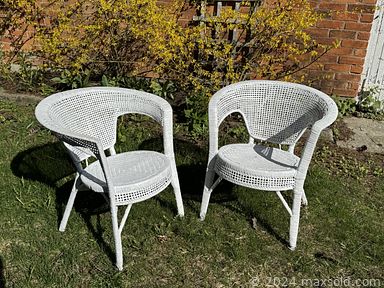 MaxSold Auction: This online auction features antique hall stand, Gingerbread clocks, cuckoo clocks, Empire Style vanity, organ, MC wall hanging, drop front desk, Doyal Doulton figurines, crock, BMP, patio furniture, snowblower, lawnmower, tiller, antique irons, power & hand tools, wood burning stoves, teacup/saucer sets, sewing machine, S & P shakers, Fenton glass, TV, movie posters,  and much, much, more!!!n