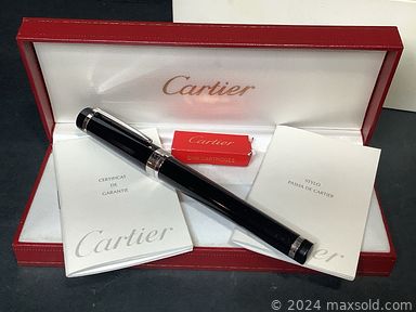 MaxSold Auction: This online auction features designer fountain & ball pens, rollerball pens, stamp sheets, Rolleiflex camera, stereo components, coins, carved wood panels, vintage Asian box, antique jewelry, guitars, sports collectibles, teacup/saucer sets, vintage Imari chargers, Hummels, vintage Tonka toys, art glass, collector spoons, art pottery, and much, much, more!!!