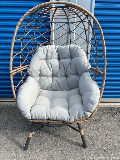 MaxSold Auction: This online auction includes furniture such as a patio egg chair, desk, sofa, armchairs, tables, bedframe, bookcases and others, office supplies, kitchenware, small kitchen appliances, tools, hardware, clocks, decor, rugs, bags, accessories, lamps, wall art, luggage, pillows and more!